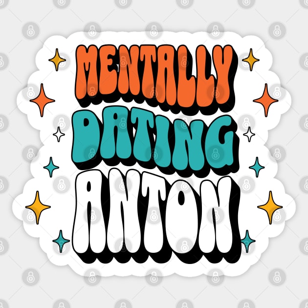 RIIZE briize mentally dating anton typography kpop | Morcaworks Sticker by Oricca